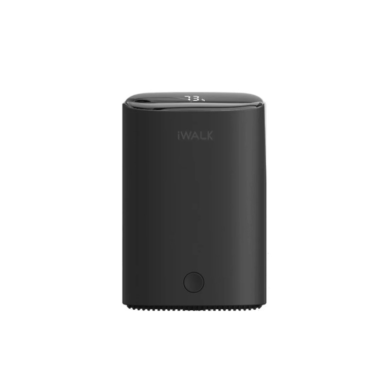 iWalk Magnetic 9000mAh Wireless Power Bank - Black - مزود طاقة